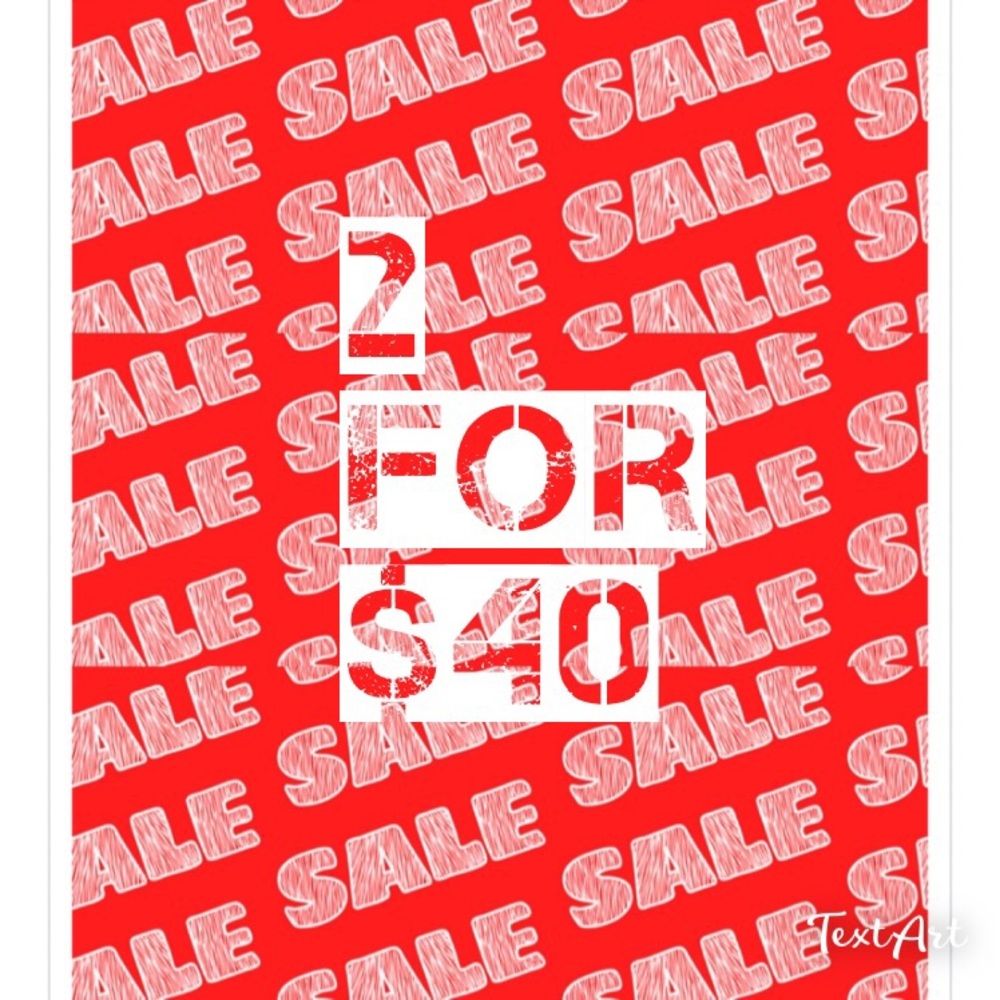 🖤2 for $40🖤